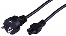 Сетевой шнур Евро 3 х 0.75 мм² 1.8 м (PVC) ( ноутбук) REXANT