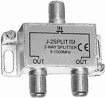 Делитель на 2 ТВ 5 - 1000MHz металл