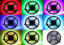 RGB лента SMD 5050 Открытая