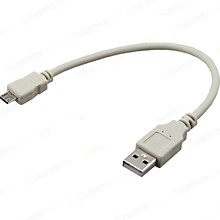 Шнур USB 2.0 0.2 м (шт. USB A - шт. Micro USB), REXANT