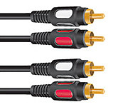 Шнур 2RCA - 2RCA 1.5М REXANT