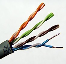 (LAN) кабель FTP - cat.5E