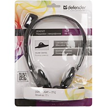 Defender Aura HN-102 Наушники с микрофоном