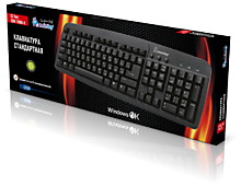 Smartbuy 108 USB черная SBK 108U K 20 Клавиатура проводная