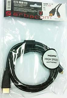Шнур HDMI-мини - HDMI, 1.5м ( АРБАКОМ)