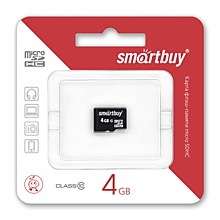 MicroSD 4gb Smartbuy 10cl