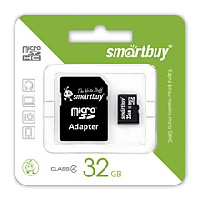 MicroSD 32gb Smartbuy 4cl
